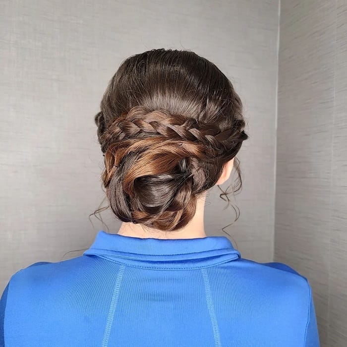 Chignon Braid Quince hairstyle
