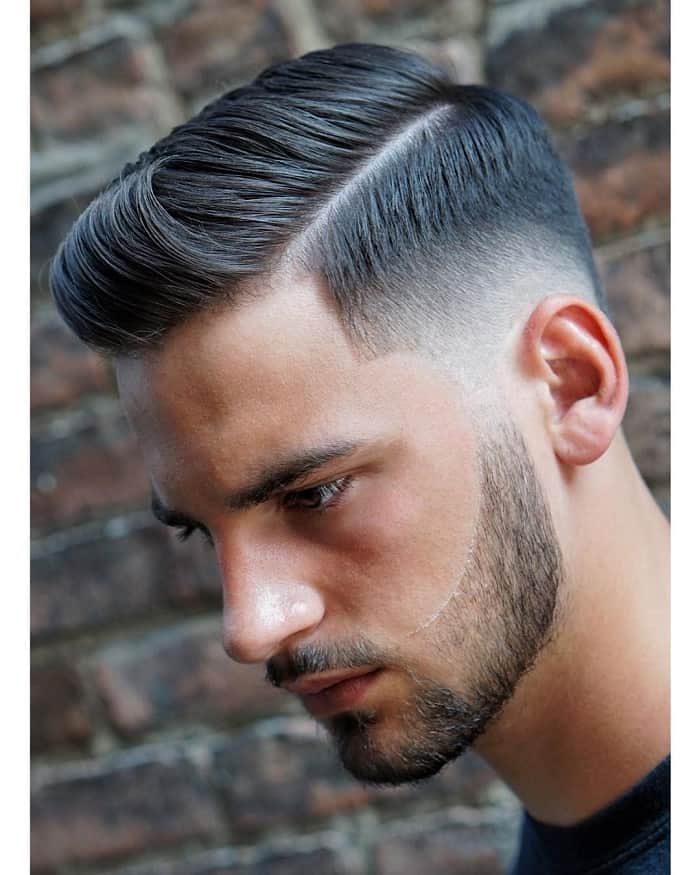 Combover hairstyle