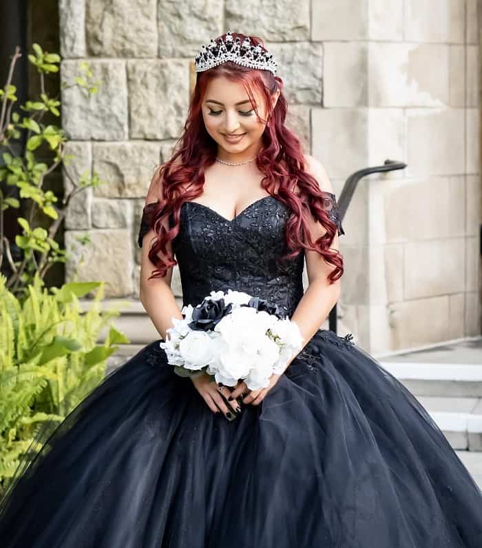 Crown quinceanera hairstyles