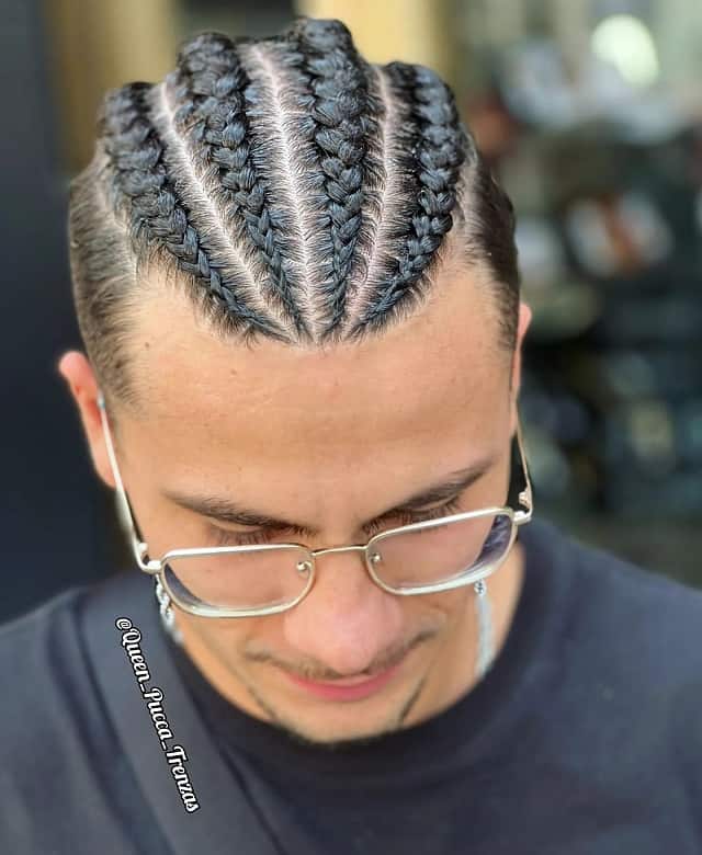 Faded Hairstyles With Braids