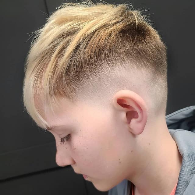 Kids taper fade haircut
