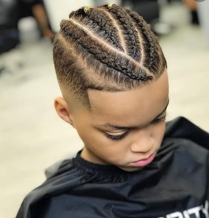 25 Cute And Cool Braided Hairstyles for Little Boys