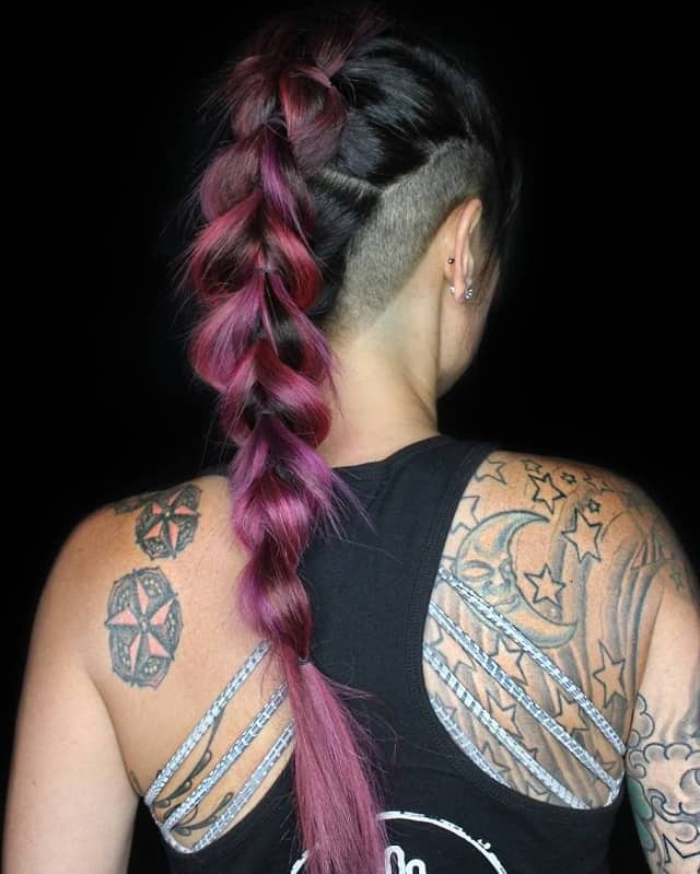Warrior Braid Hairstyles For women