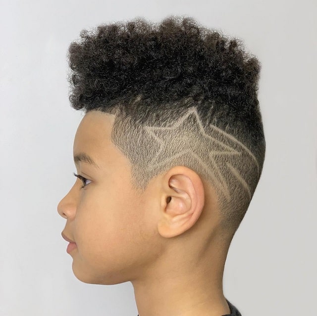 african american kids fade haircut