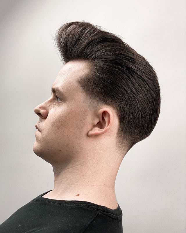 greaser style haircut for Men