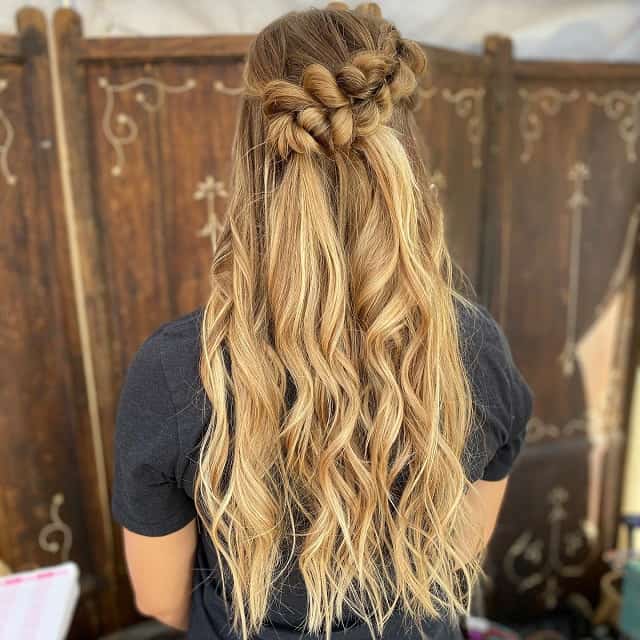 Boho Hairstyle For Cowgirl