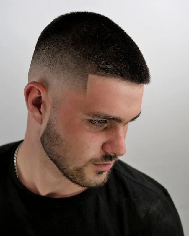 Buzz Cut with fade