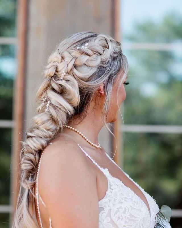 Cowgirl Hairstyle for Wedding