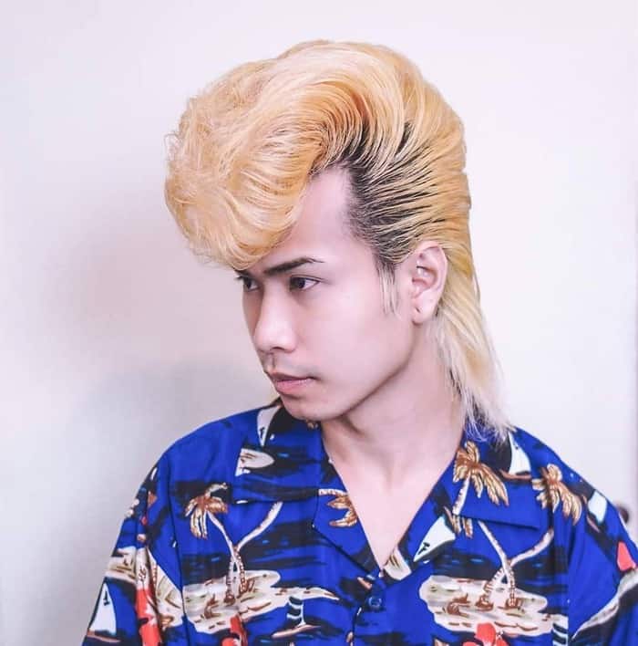The Classic Japanese Pompadour Haircut