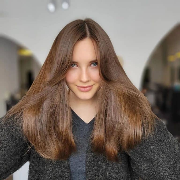 21 Cozy Mousy Brown Hair Colors For This Season
