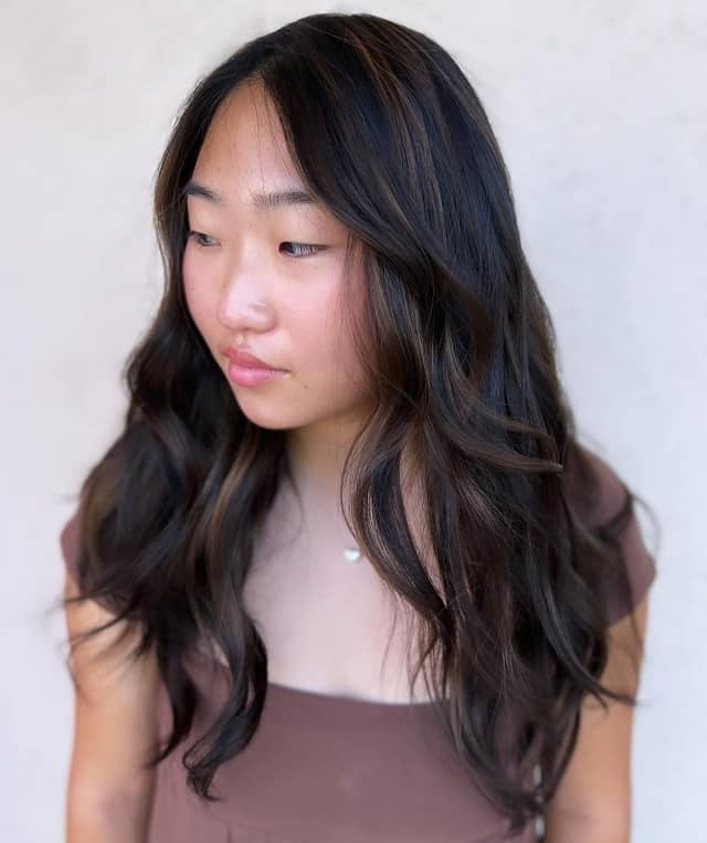 asian hairstyles with highlights 