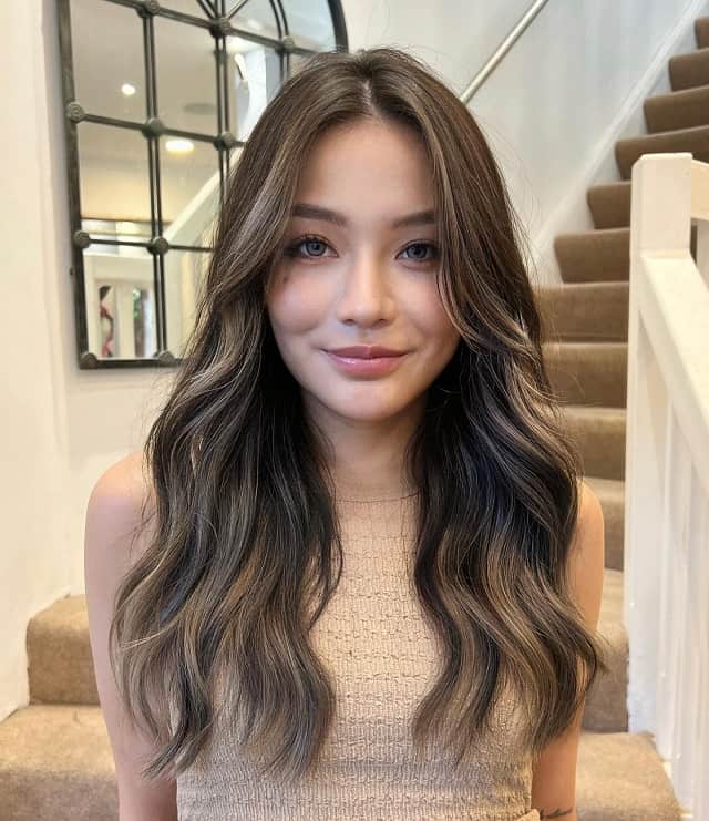 asian hairstyles with highlights 