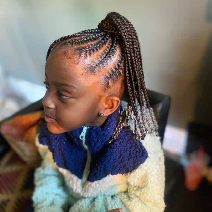 Black Little Girl Ponytail Hairstyles