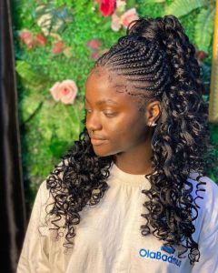 28 Cornrow Ponytails for Women To Adorn in 2024 - Haircut Insider