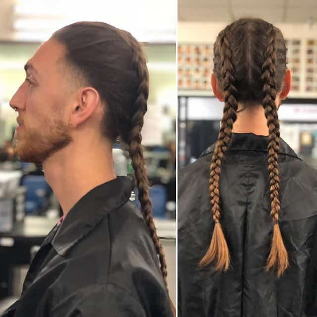 French Pigtail Braids