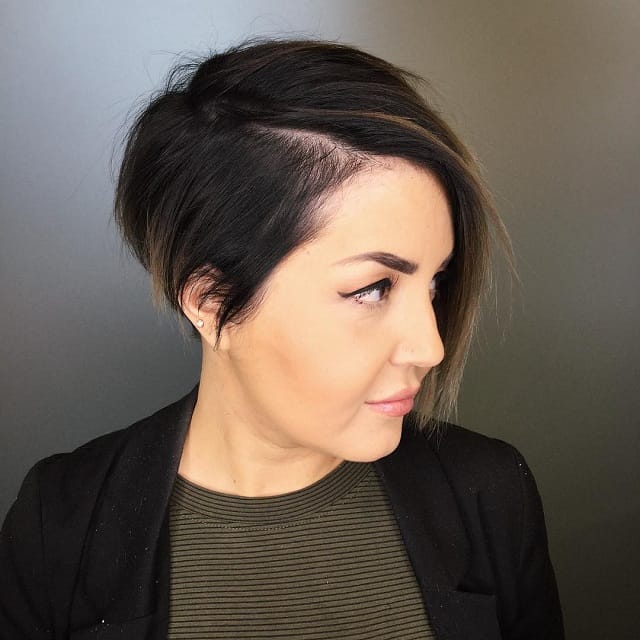 stacked pixie cut for thin hair