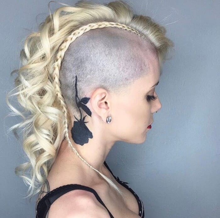 Braids With Shaved Sides