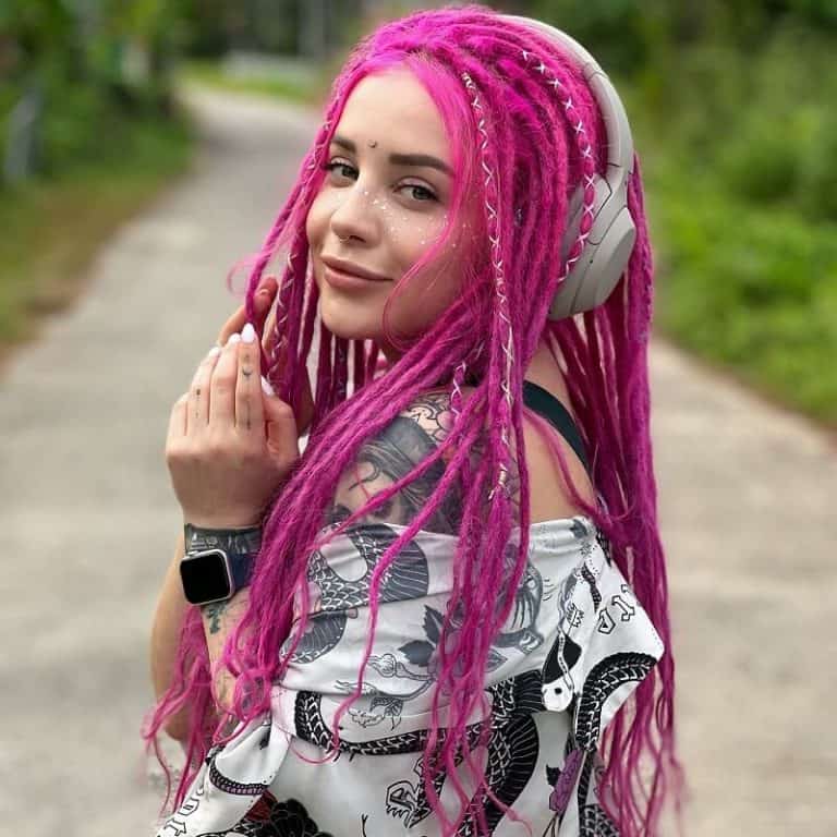 35 Sassy Colored Dreads For A Vibrant Outlook
