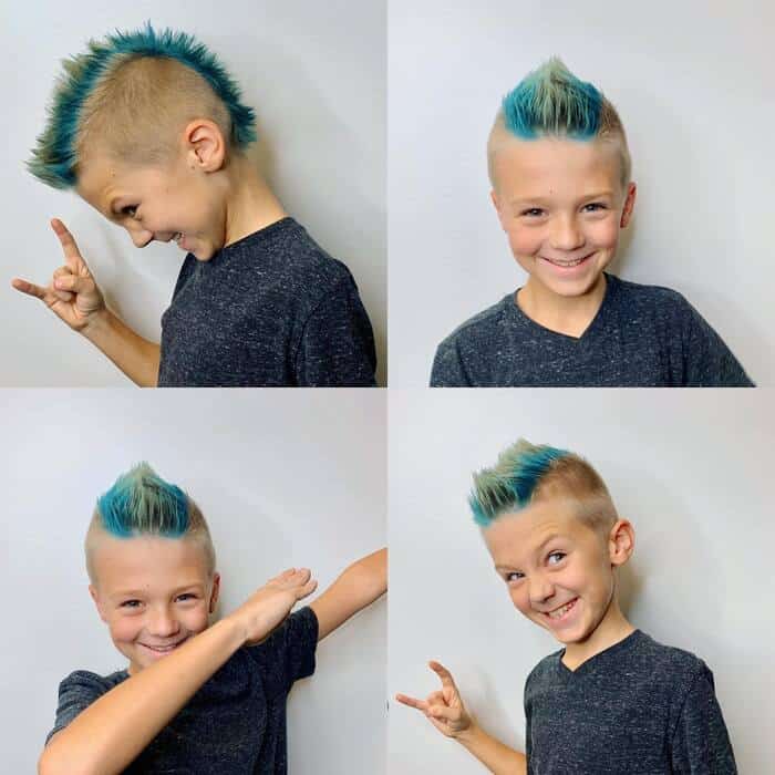 Colorful Mohawks For Kids