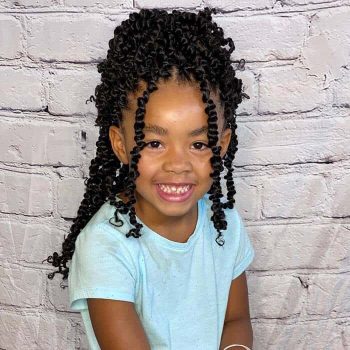 Crochet Hairstyle For Little Girl