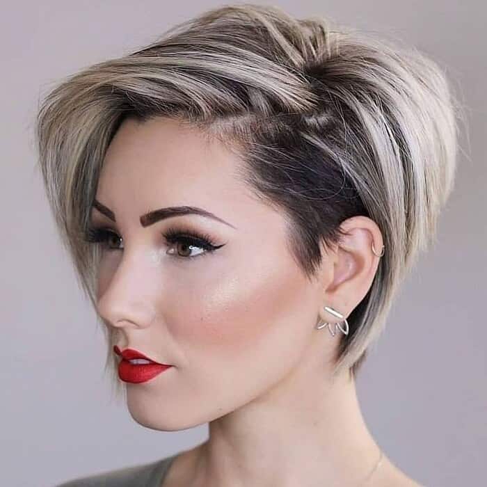 Layered Pixie With Highlights