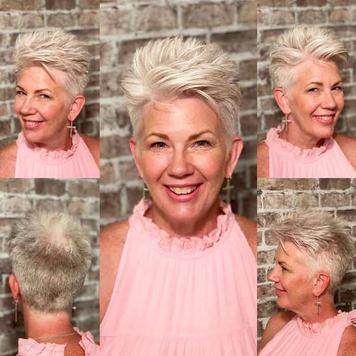 Pixie Cuts For Oval Faces Over 50