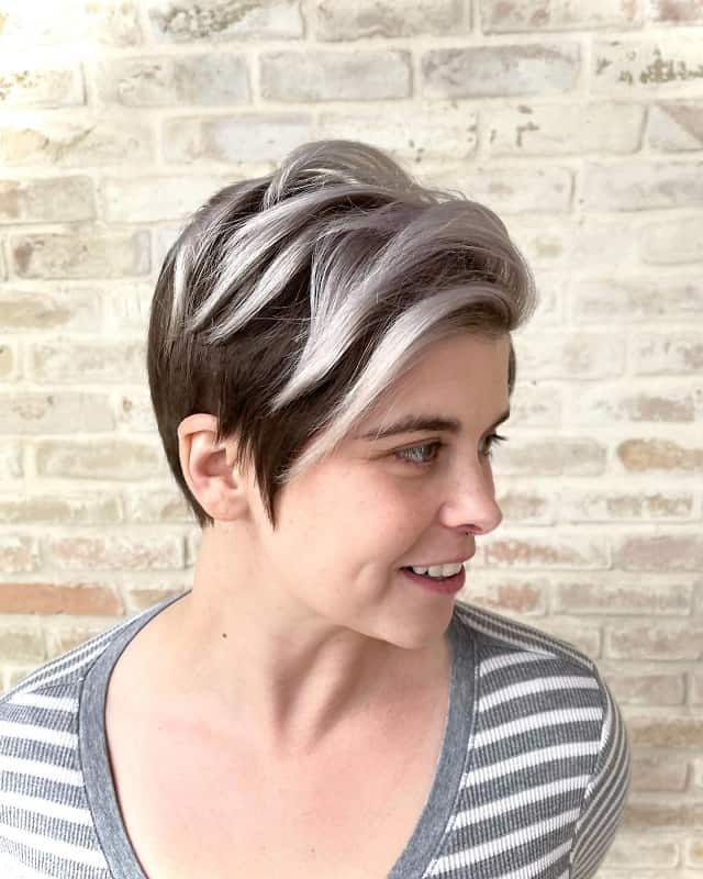 Silver Layered Pixie