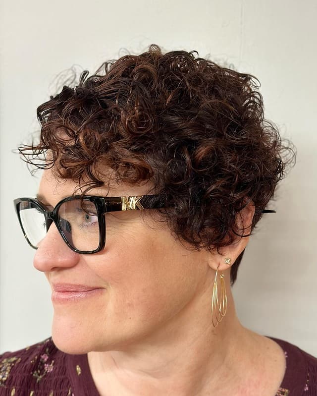 curly pixie cuts for fine thin hair